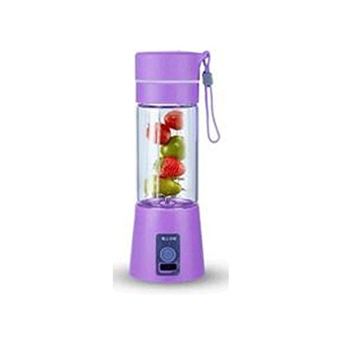 Portable USB Rechargeable Personal Blender | 6-Blade Mini Smoothie Maker & Juice Blender (Random Color)