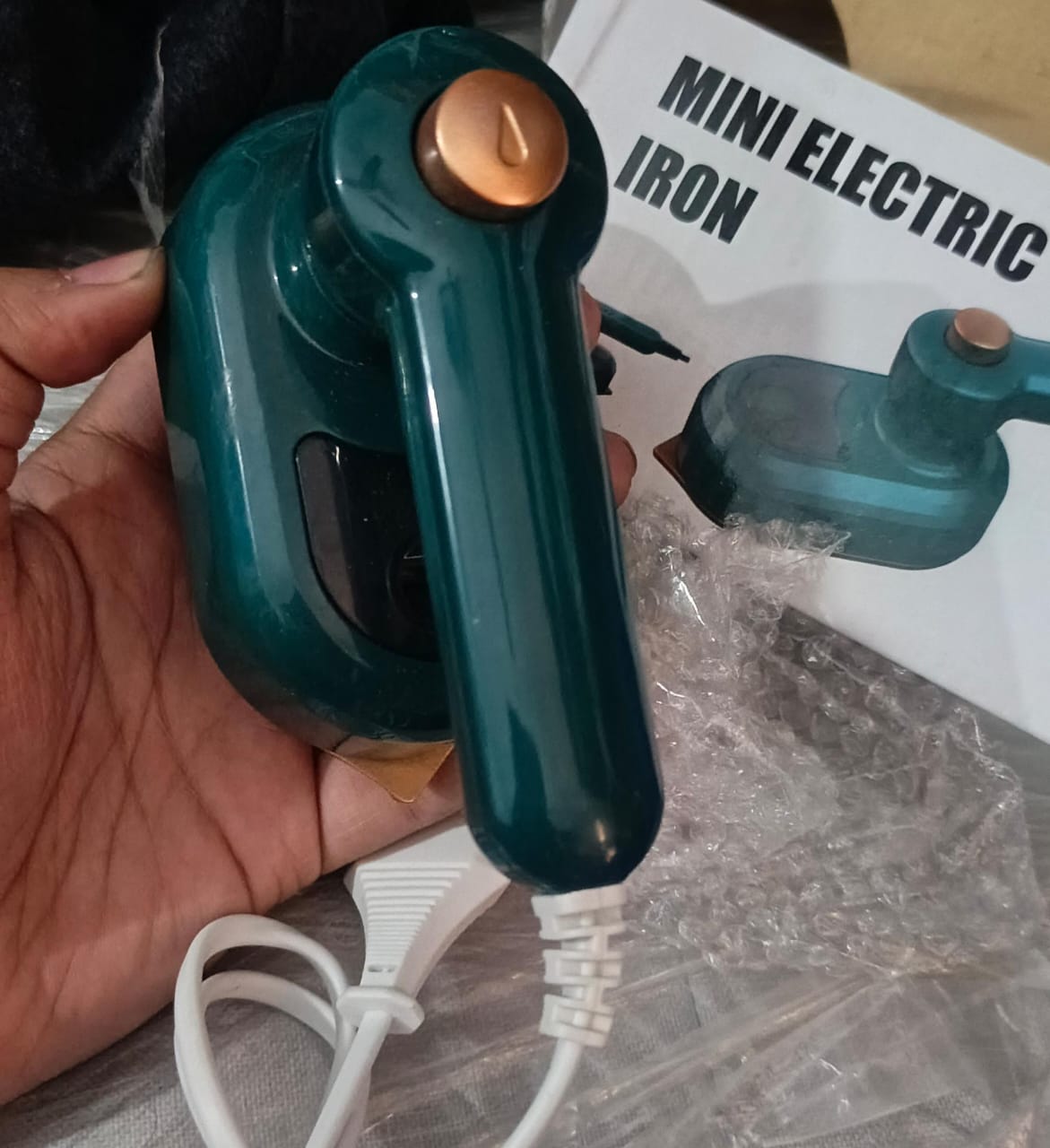 Professional Micro Steam Iron | Portable Handheld Dry & Wet Garment Steamer for Travel & Home