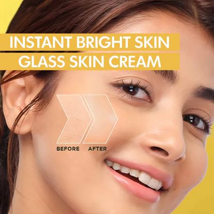 Catchglow Natural Beauty Glass Skin Day Cream 30g | Radiant Glow Moisturizing Face Cream