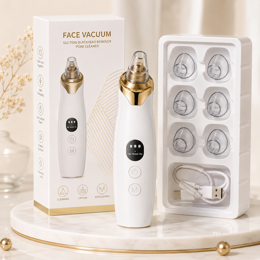 Electric Blackhead Remover – At-Home Pore Cleaning Beauty Tool