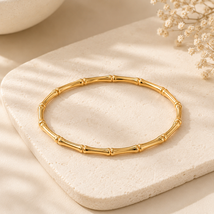 Bamboo Trending Korean Bangle – Stylish Wrist Jewelry for Everyday Wear
