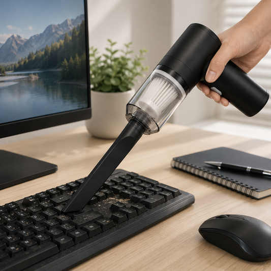 3-in-1 Portable Cordless Vacuum Cleaner – Compact Handheld Dust Cleaner