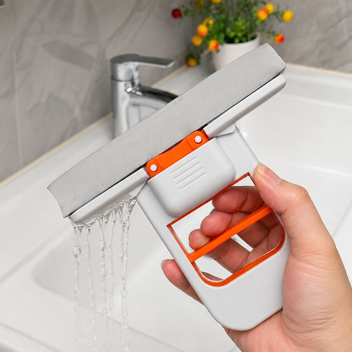 Foldable Mini Mop – Compact Wet & Dry Cleaning Solution