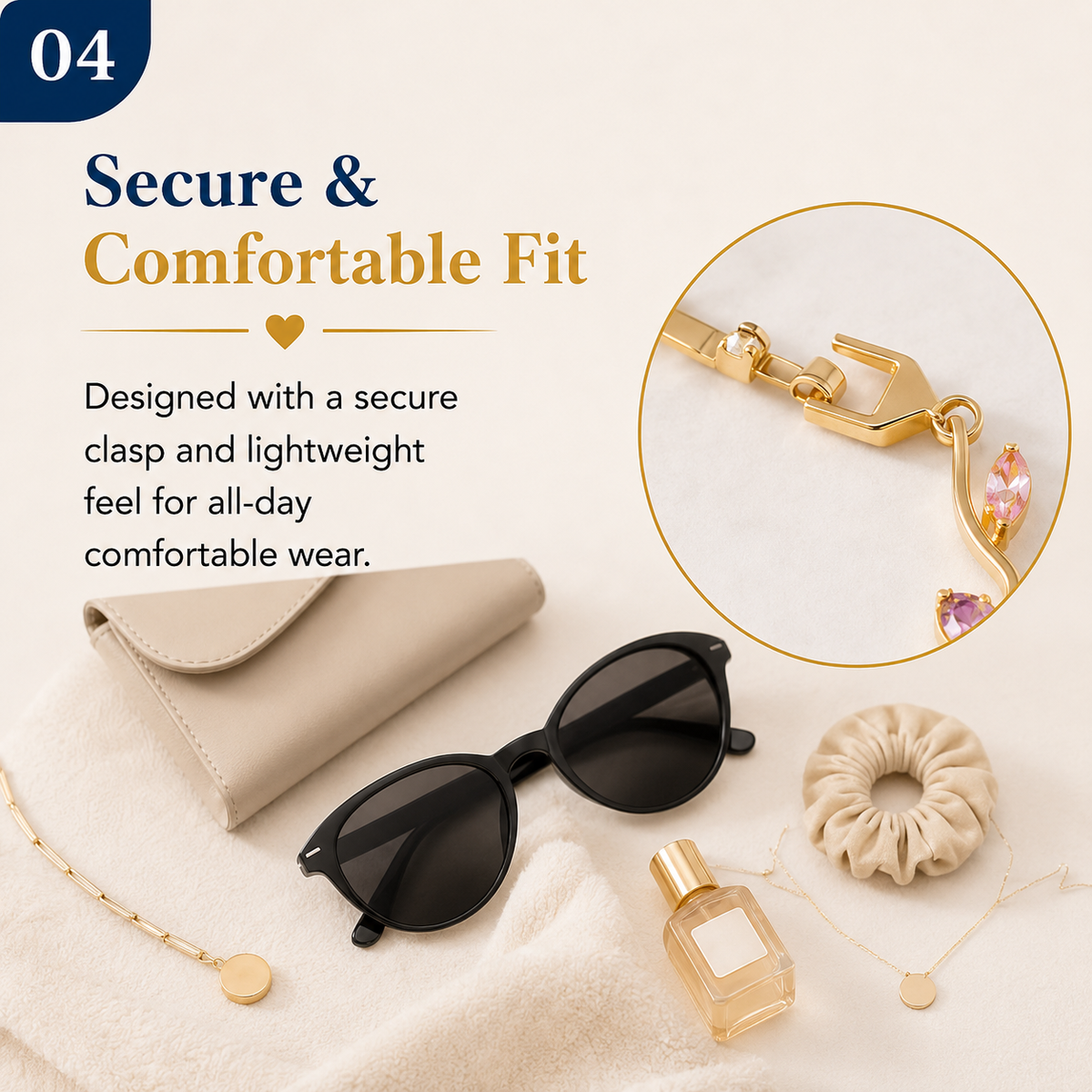 Tulip Bracelet for Women – Premium Stainless Steel Elegant Green Bracelet (Without Box)