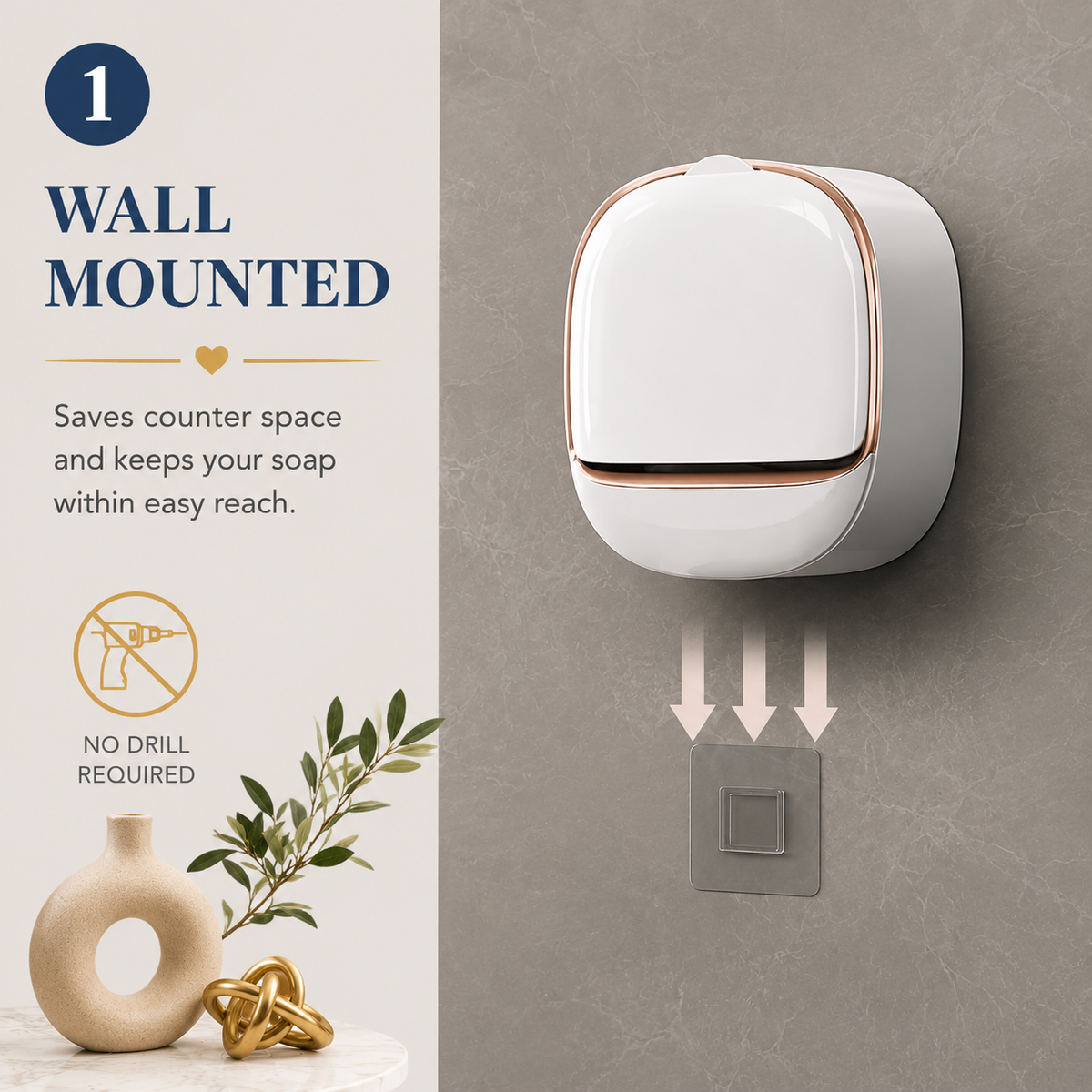 Wall Mounted Soap Holder – Punch-Free Self-Draining Soap Box for Bathroom & Kitchen (Random Color)
