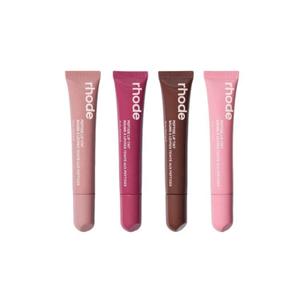 Rhode Peptide Lip Tint Pack of 8 Shades | Hydrating Glossy Lip Balm Set