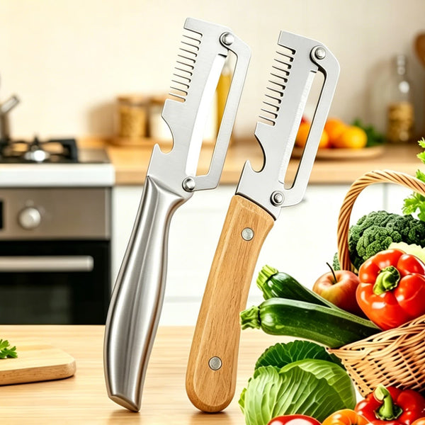 3-in-1 Vegetable Chopper & Slicer | Multi-Function Kitchen Cutter for Fast Food Prep